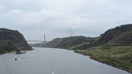 Amarc traverse le nouveau Canal de Panama