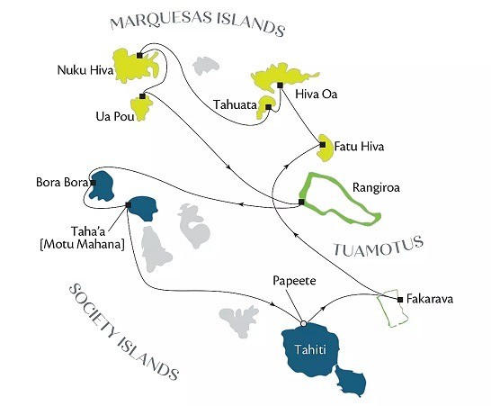 Îles des Marquises et Tuamotu - 15 jours