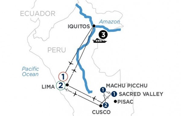 De L'Empire Inca à l'Amazonie - 11 jours