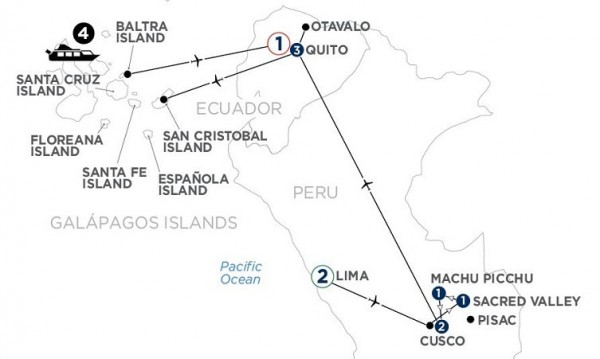 Galapagos et Pérou - 15 jours