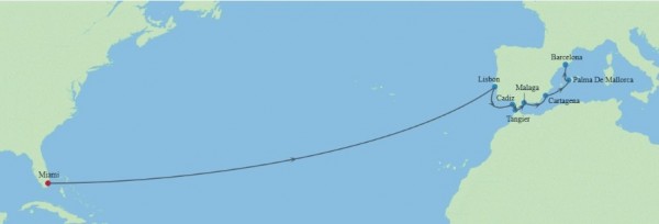 Miami à Barcelone - 16 jours