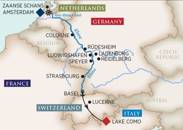 Rhin Châteaux et les Alpes Suisses  - 14 jours