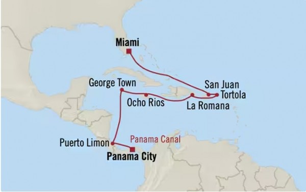Canal Panama - 13 jours
