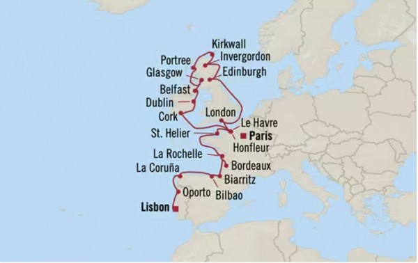 Europe du Nord - 23 jours