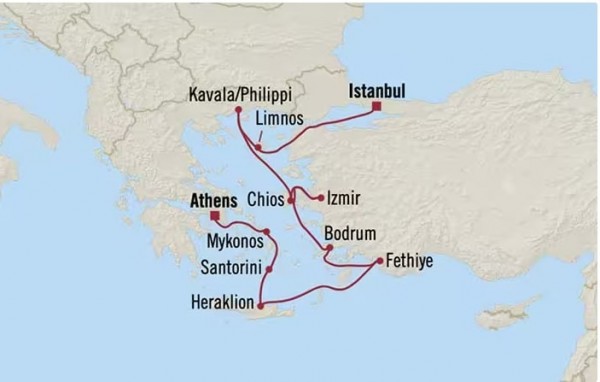 Îles Grecques et Turquie - 11 jours