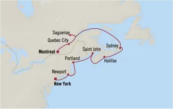 New-York à Montréal - 12 jours