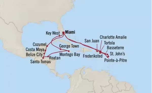 Caraïbes  Sud - 25 jours