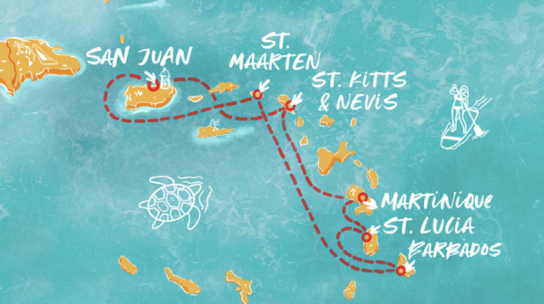 Caraïbes  Sud - 8 jours