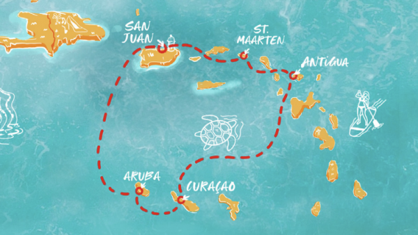 Caraïbes  Sud - 8 jours