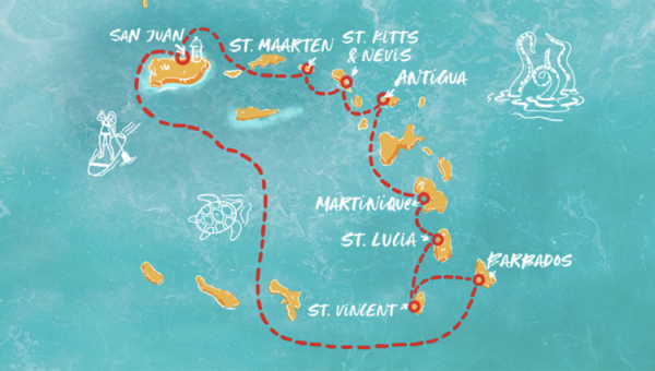 Caraïbes  Sud - 11 jours