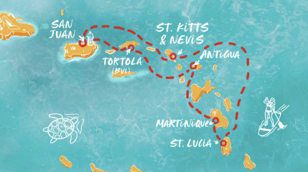 Caraïbes  Sud - 8 jours