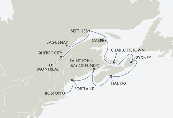 Boston à Montréal - 12 jours