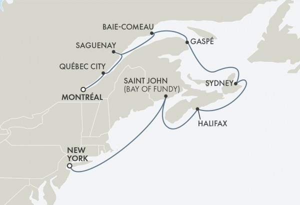 New York à Montréal - 11 jours