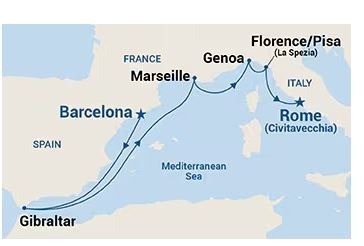 Méditerranée -  8 jours