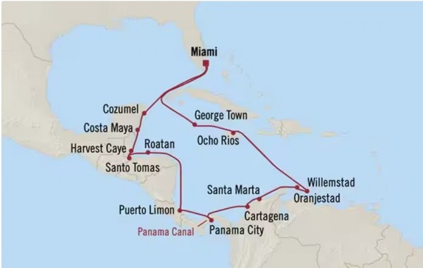 Canal  Panama - 21 jours