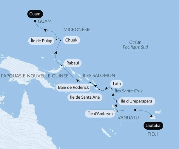 Vanuatu, Îles Salomon, Papouasie et Micronésie - 16 jours