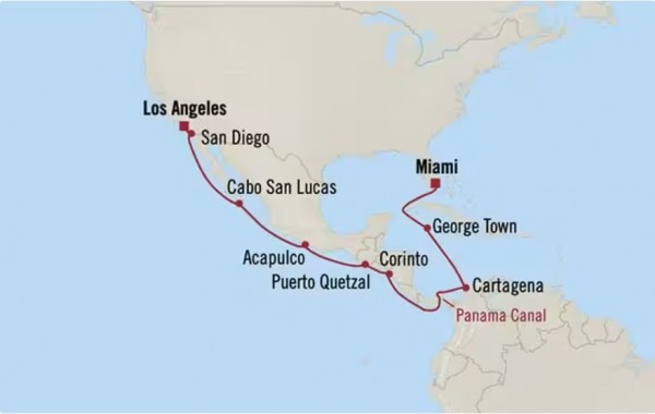 Canal  Panama - 16 jours