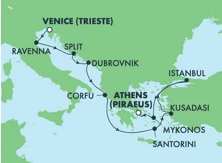 îles grecques et Croatie - 11 jours