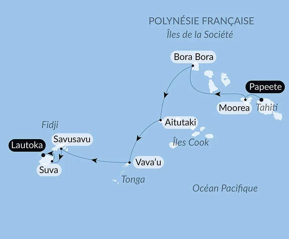 Archipel du Pacifique Sud - Fidji - 14 jours