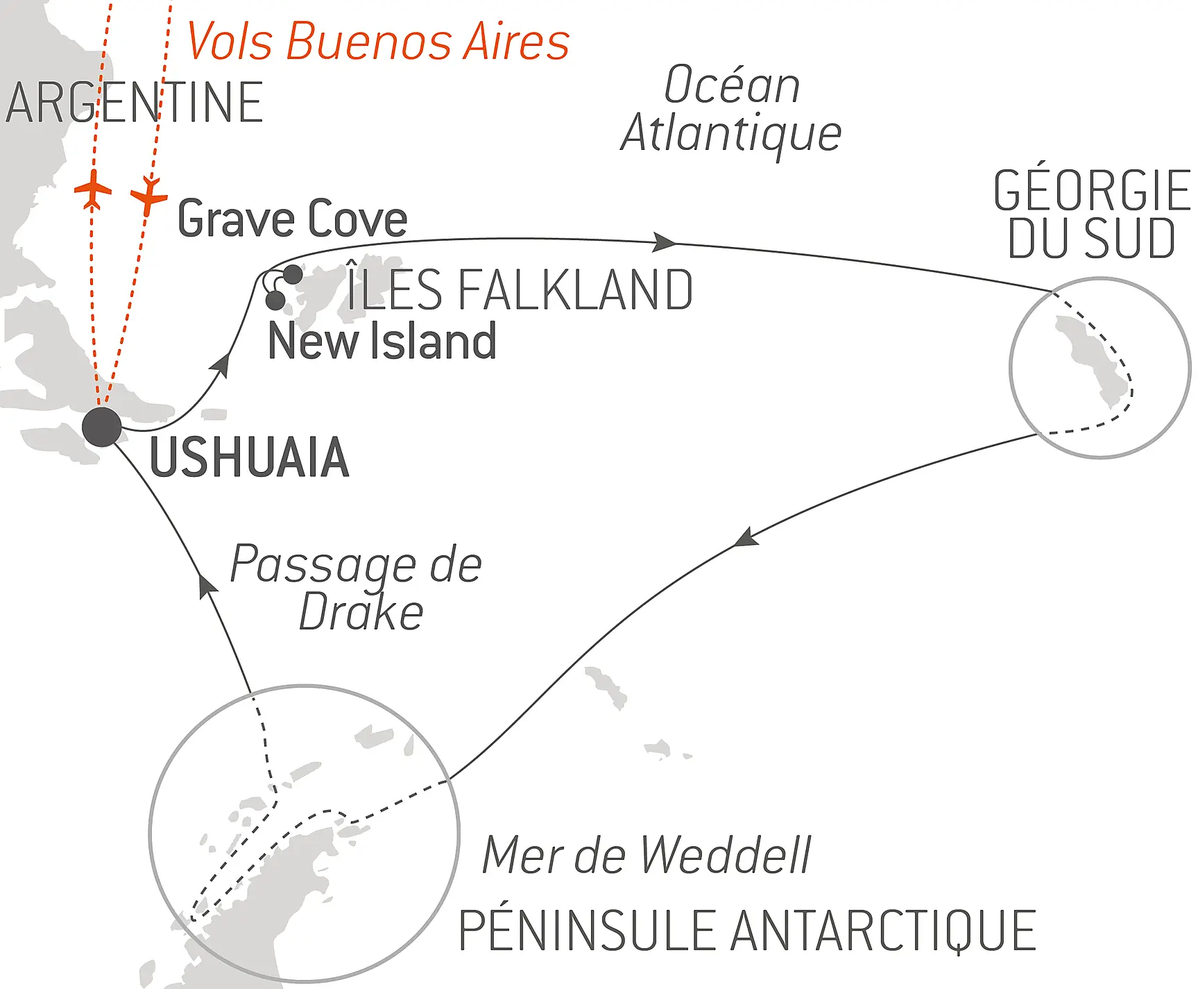 Antarctique - 20 jours