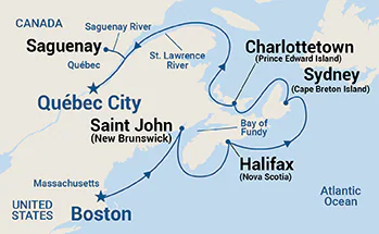 Boston à Québec - 11 jours